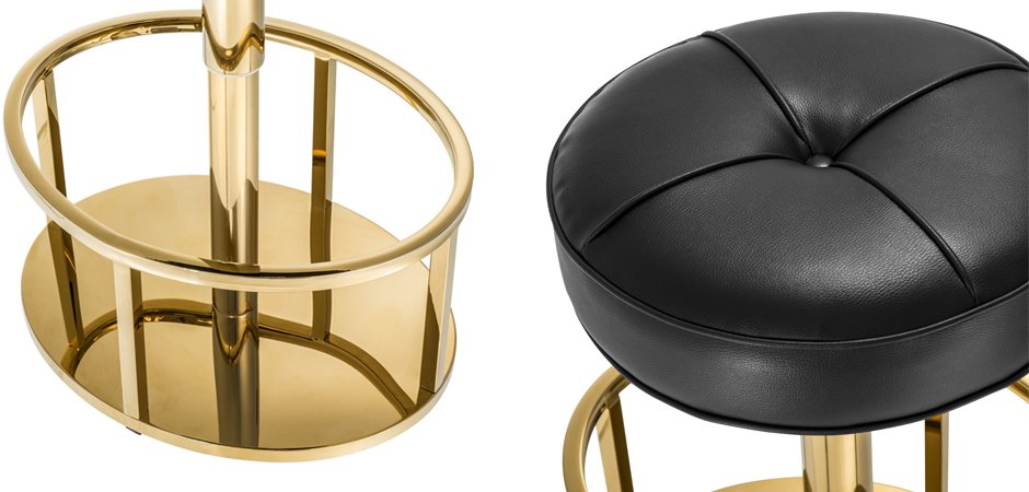 Барный стул Eichholtz Bar Stool Thibault Барный стул Eichholtz Bar Stool Thibault - Loft-Concept в Саратове