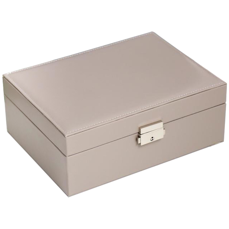 Шкатулка Blanford Jewerly Organizer Box gray beige Бежево-серый в Саратове | Loft Concept 