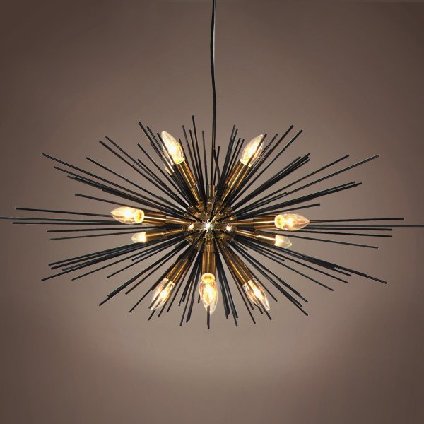 Люстра Astra Chandelier Sputnik Gold & Black  в Саратове | Loft Concept 