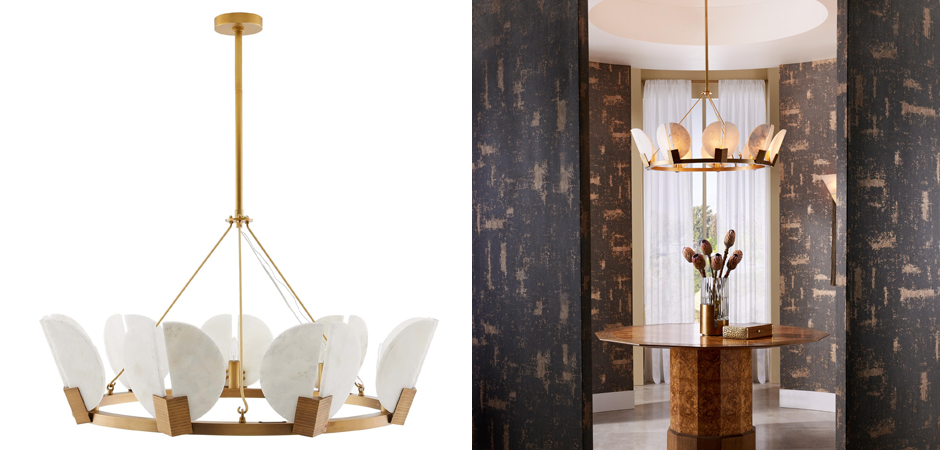 Люстра Arteriors SIERRA CHANDELIER GOLD Люстра Arteriors SIERRA CHANDELIER GOLD - Loft-Concept в Саратове