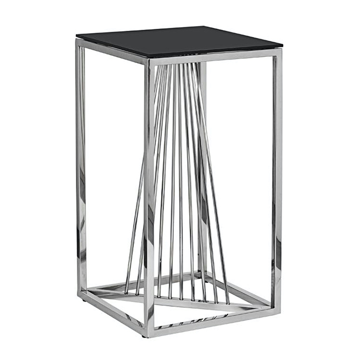 Стол Section Diagonal Stainless Steel 70 Нержавеющая сталь Глянцевый черный Стол Section Diagonal Stainless Steel 70 Нержавеющая сталь Глянцевый черный в Саратове | Loft Concept
