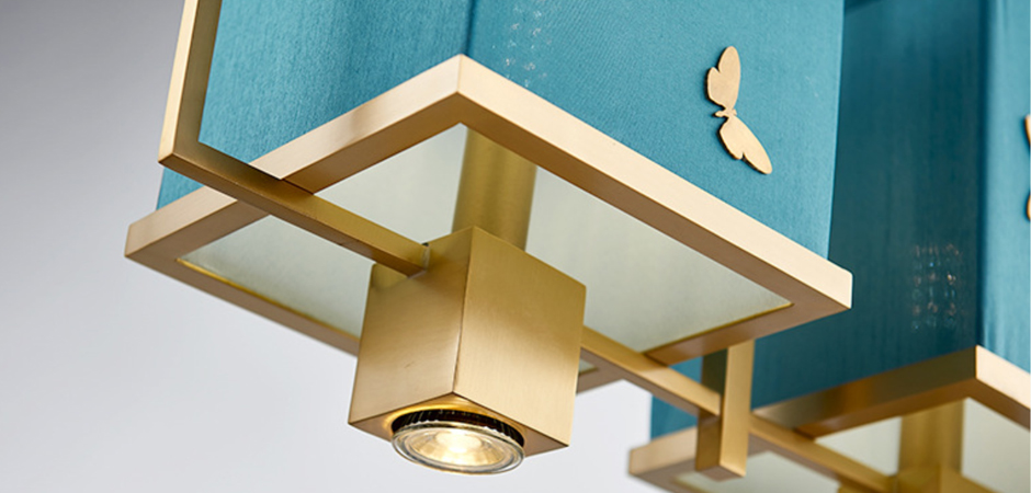 Люстра с бабочками Butterflies Blue Background Chandelier Люстра с бабочками Butterflies Blue Background Chandelier - Loft-Concept в Саратове