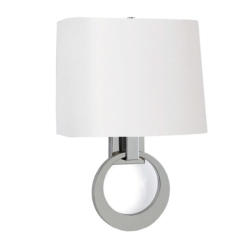 Бра Dana Sconce Silver Ring Серебряный Белый в Саратове | Loft Concept 