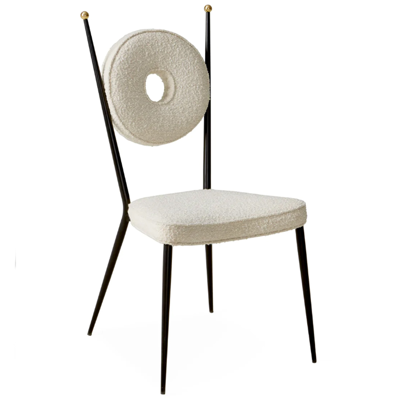 Стул Jonathan Adler Rondo Dining Chair ivory ( слоновая кость ) Стул Jonathan Adler Rondo Dining Chair ivory ( слоновая кость ) в Саратове | Loft Concept