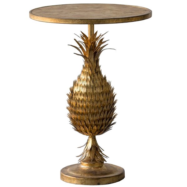 Cтол Ананас Pineapple Side Table Золотой Cтол Ананас Pineapple Side Table Золотой в Саратове | Loft Concept