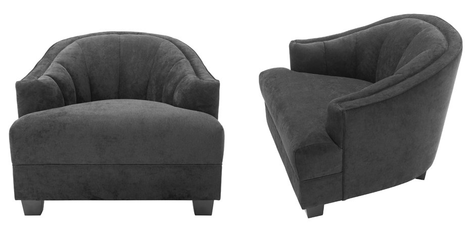 Кресло Eichholtz Chair Polaris Black Кресло Eichholtz Chair Polaris Black - Loft-Concept в Саратове