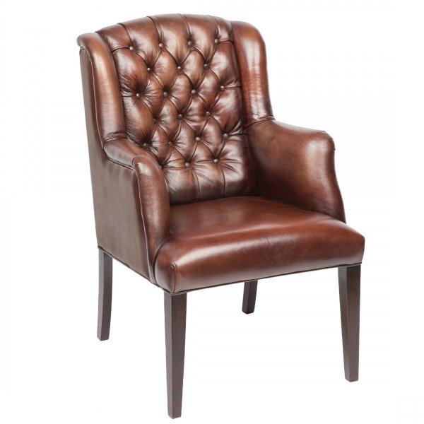 Кресло Leather Elegance Коричневый Кресло Leather Elegance Коричневый в Саратове | Loft Concept