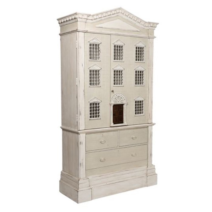 Шкаф "кукольный домик" Dolls House Cabinet ivory ( слоновая кость ) Шкаф "кукольный домик" Dolls House Cabinet ivory ( слоновая кость ) в Саратове | Loft Concept