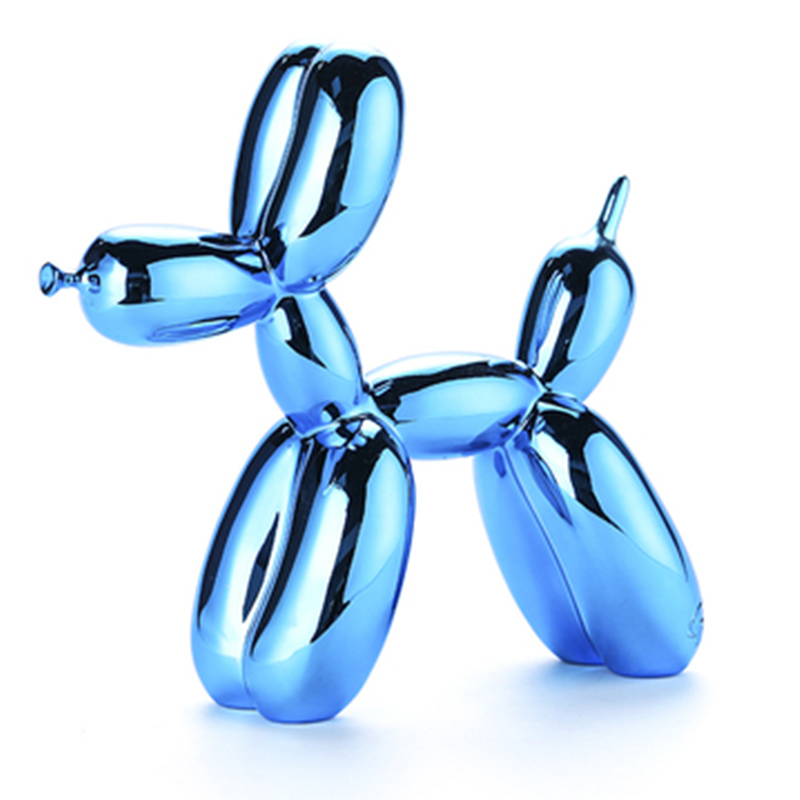 Статуэтка Jeff Koons Balloon Dog medium Blue Синий в Саратове | Loft Concept 