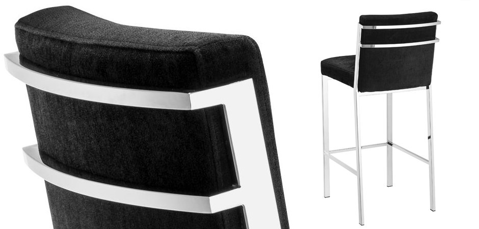 Барный стул Eichholtz Bar Stool Scott Steel Барный стул Eichholtz Bar Stool Scott Steel - Loft-Concept в Саратове