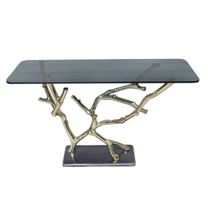 Консоль Console Tree Branches Винтажное Темное Золото  в Саратове | Loft Concept 