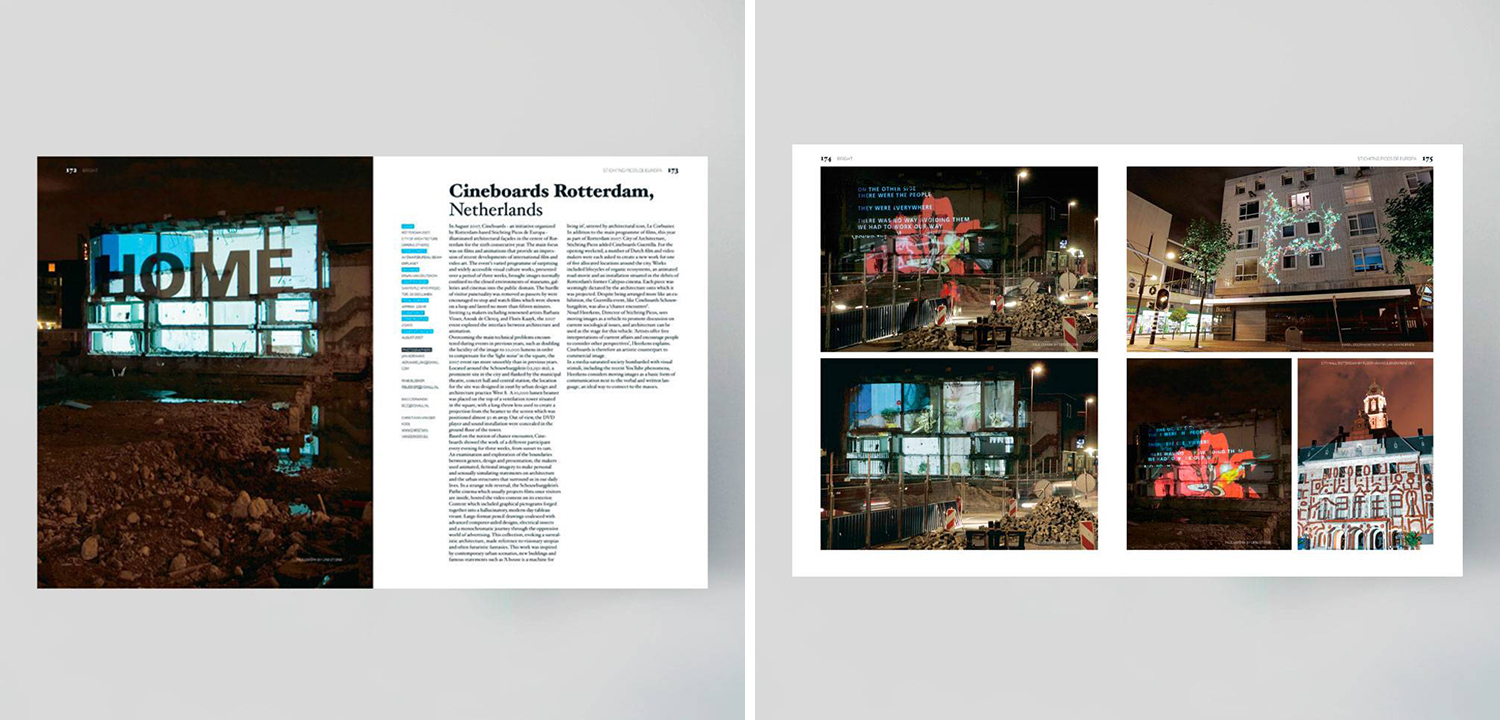 Bright Architectural Illumination and Light Installations - фото