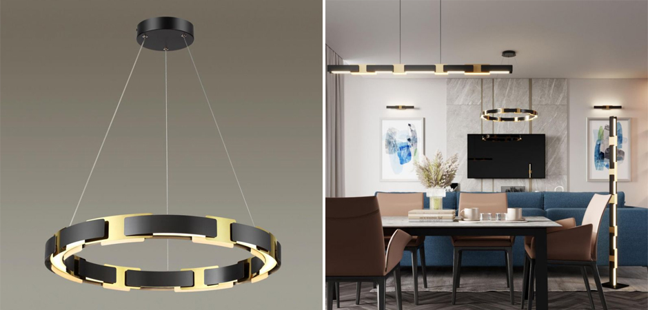 Люстра Shades of Gold диаметр 60 см Люстра Shades of Gold диаметр 60 см - Loft-Concept в Саратове