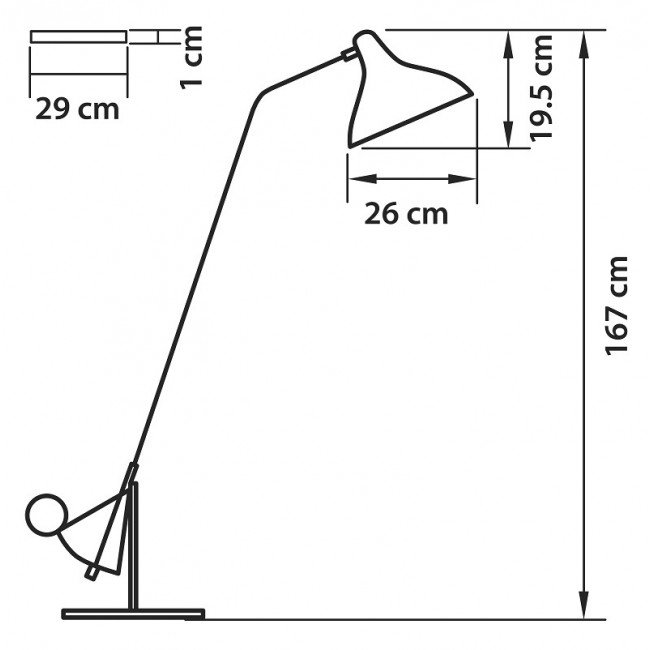 Торшер Lampara Floor Lamp в Саратове