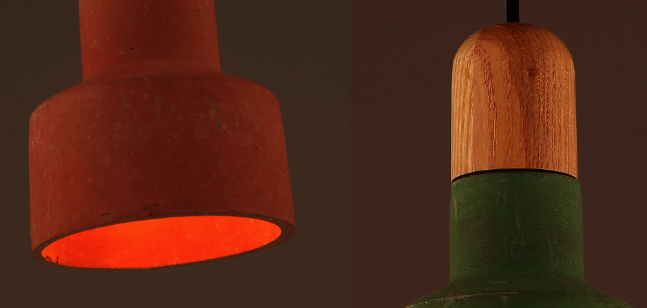 Подвесной светильник Art Concrete Wooden Cope Подвесной светильник Art Concrete Wooden Cope - Loft-Concept в Саратове