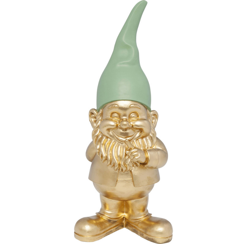 Статуэтка Golden Standing Gnome Золотой Статуэтка Golden Standing Gnome Золотой в Саратове | Loft Concept