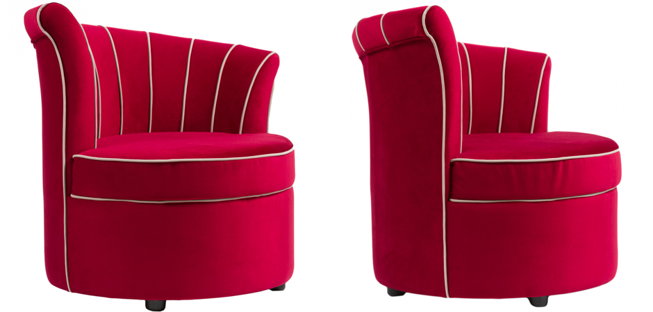 Кресло Curly Backrest Red Кресло Curly Backrest Red - Loft-Concept в Саратове