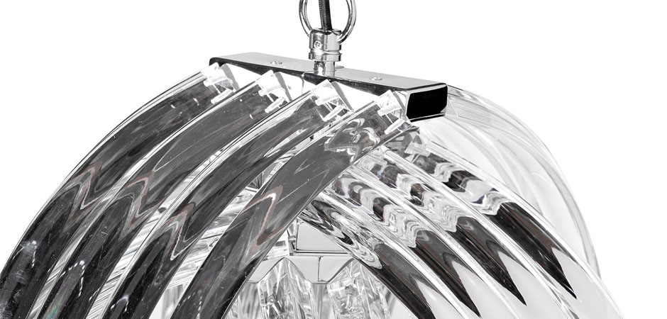 Люстра Retro FROZEN GLASS Chandelier Plexus Люстра Retro FROZEN GLASS Chandelier Plexus - Loft-Concept в Саратове