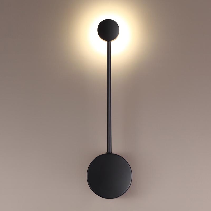 Бра Pin Wall Light Black 40 Черный в Саратове | Loft Concept 