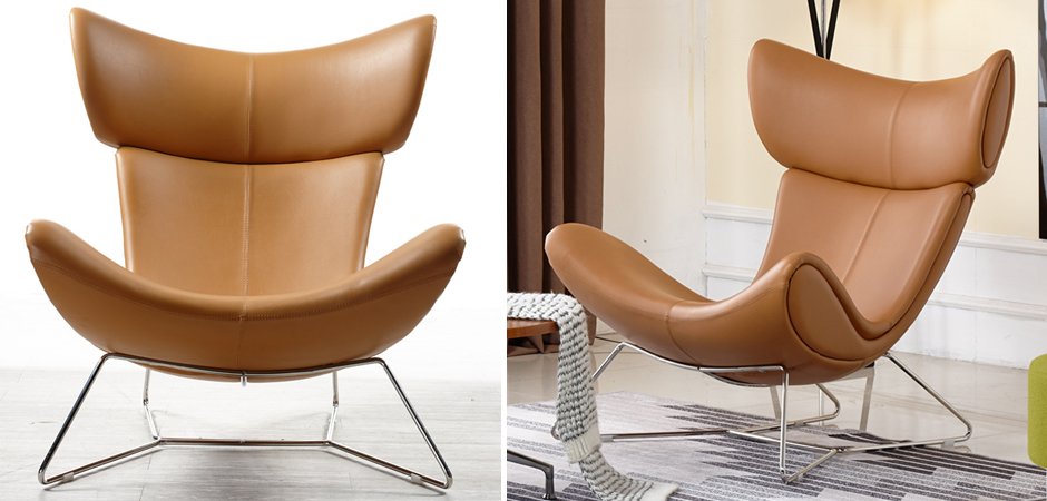 Кресло Имола Лаунж с оттоманкой - фото №2