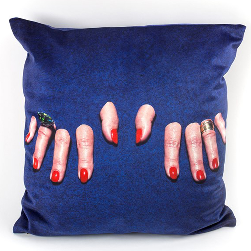 Подушка Seletti Cushion Fingers Мульти в Саратове | Loft Concept 