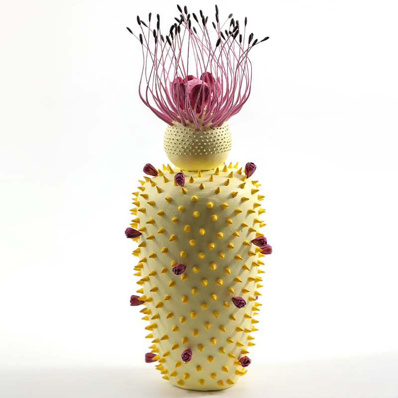 Статуэтка тропический фрукт Pandora Tropical Fruit Light Yellow Pink Flower Желтый Розовый в Саратове | Loft Concept 