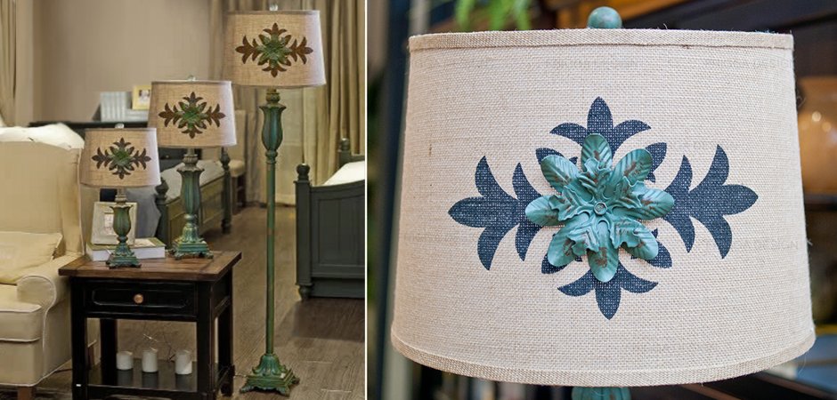 Настольная лампа Cross Ornament Provence table lamp Настольная лампа Cross Ornament Provence table lamp - Loft-Concept в Саратове