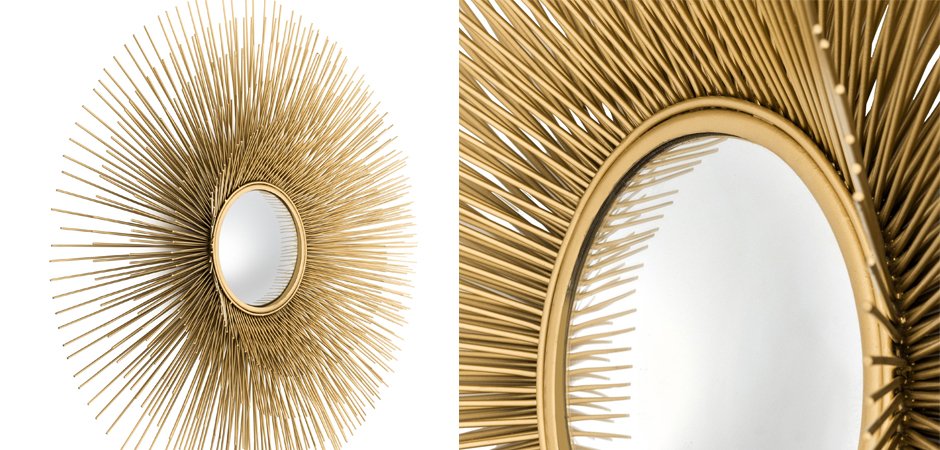 Зеркало Eichholtz Mirror Solaris L Зеркало Eichholtz Mirror Solaris L - Loft-Concept в Саратове