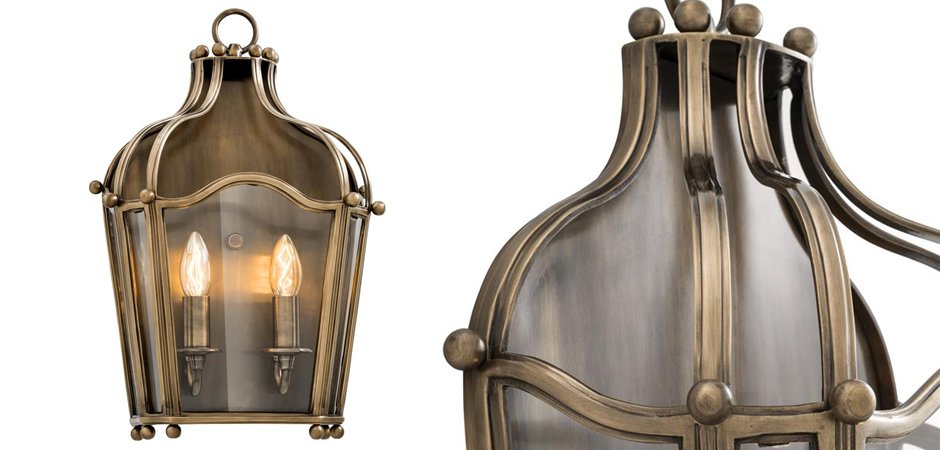 Бра Wall Lamp Elysee Antique Brass - фото №1