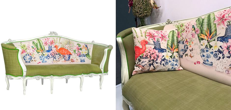 Диван Poetry of Flowers and Birds Sofa Диван Poetry of Flowers and Birds Sofa - Loft-Concept в Саратове
