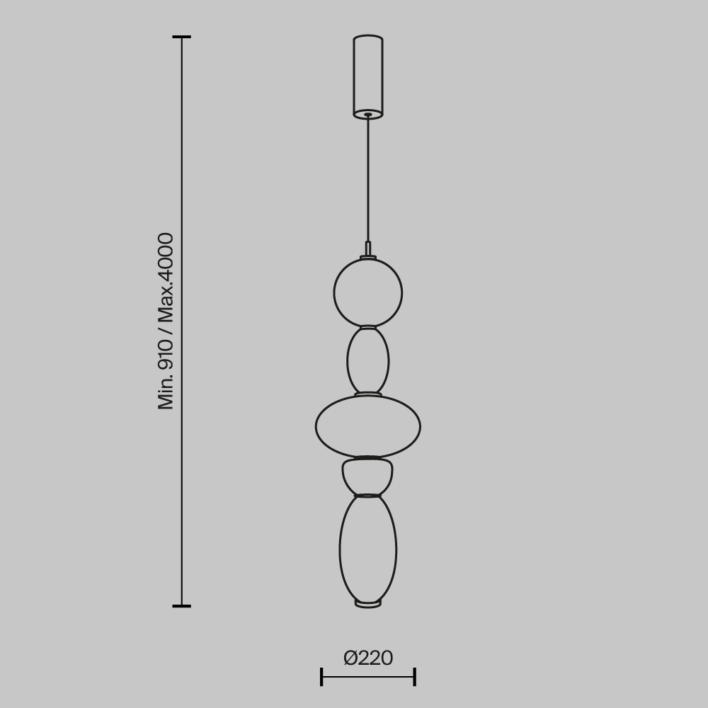 Подвесной светильник Adore LED 3000K 23Bт  в Саратове
