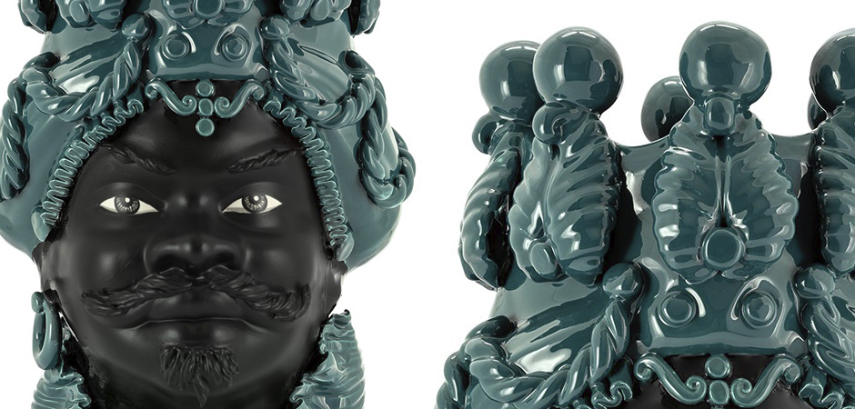Ваза VASE MORO BIG MAN SIMPLY MAT dark turquoise Ваза VASE MORO BIG MAN SIMPLY MAT dark turquoise - Loft-Concept в Саратове