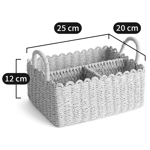 Плетеная корзина Hughie Wicker Basket в Саратове