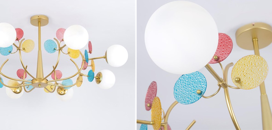 Потолочная Люстра MATISSE Multi glass 8 плафонов Потолочная Люстра MATISSE Multi glass 8 плафонов - Loft-Concept в Саратове