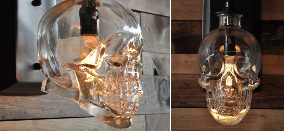 Бра Череп Glass Skull Бра Череп Glass Skull - Loft-Concept в Саратове