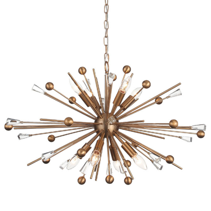 Люстра Спутник GIANT SPUTNIK Chandelier Copper Медь в Саратове | Loft Concept 