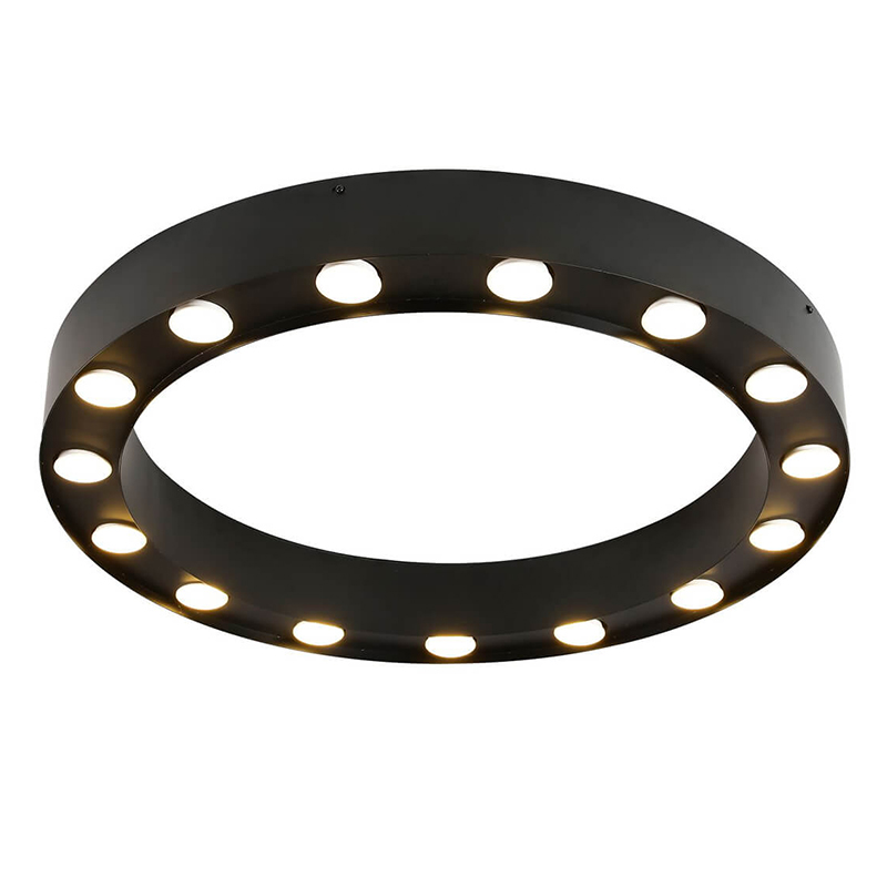 Потолочный светильник Dugan Ceiling Lamp 70 Черный Потолочный светильник Dugan Ceiling Lamp 70 Черный в Саратове | Loft Concept