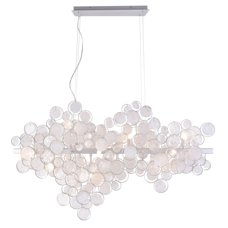 Люстра Silver Bunch of Grapes Прозрачный Серебро винтаж в Саратове | Loft Concept 
