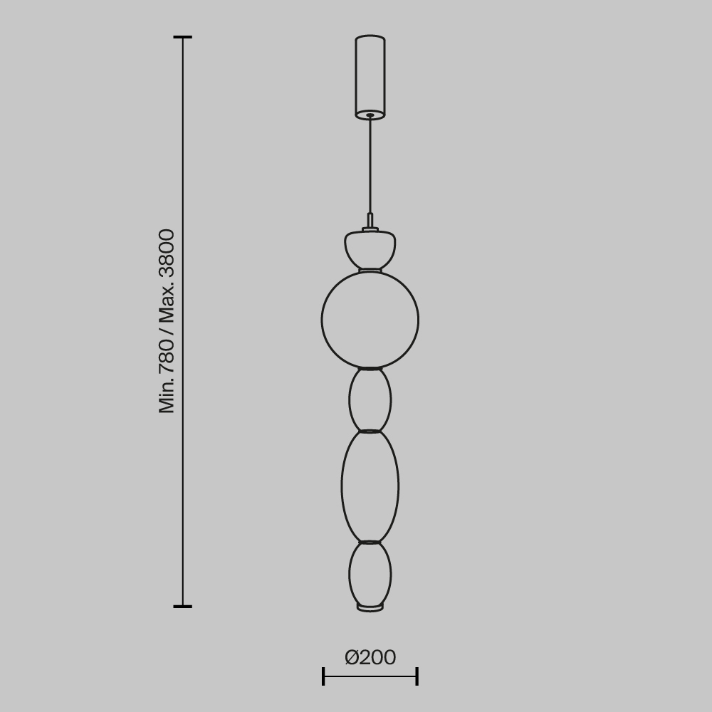 Подвесной светильник Adore LED 3000K 17Bт в Саратове