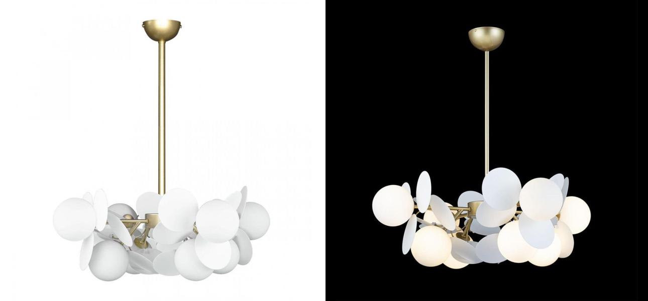 Люстра MATISSE Chandelier White 8 ламп - фото №1