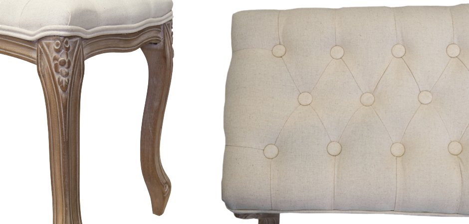 Банкетка French Provence Farmhouse Bench ivory Банкетка French Provence Farmhouse Bench ivory - Loft-Concept в Саратове