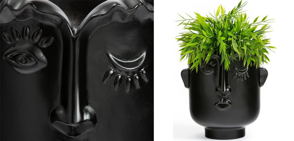 Ваза Black Head Vase Ваза Black Head Vase - Loft-Concept в Саратове