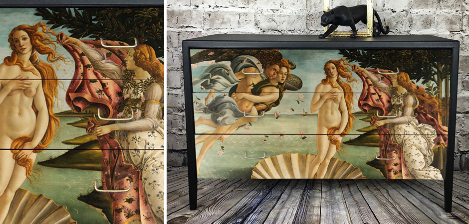 Комод Афродита Chest Of Drawers The Birth Of Venus Комод Афродита Chest Of Drawers The Birth Of Venus - Loft-Concept в Саратове