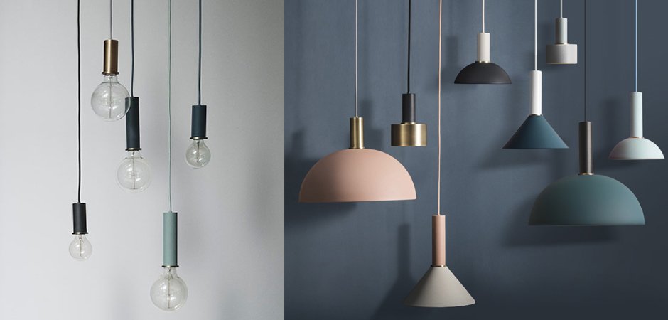 Подвесной светильник Ferm Living Socket Pendant High Подвесной светильник Ferm Living Socket Pendant High - Loft-Concept в Саратове