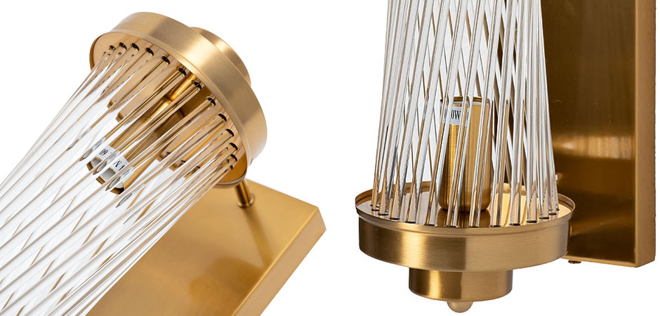 Бра Glass Tubes Brass Бра Glass Tubes Brass - Loft-Concept в Саратове