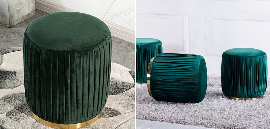 Пуф Emerald Corrugation Пуф Emerald Corrugation - Loft-Concept в Саратове
