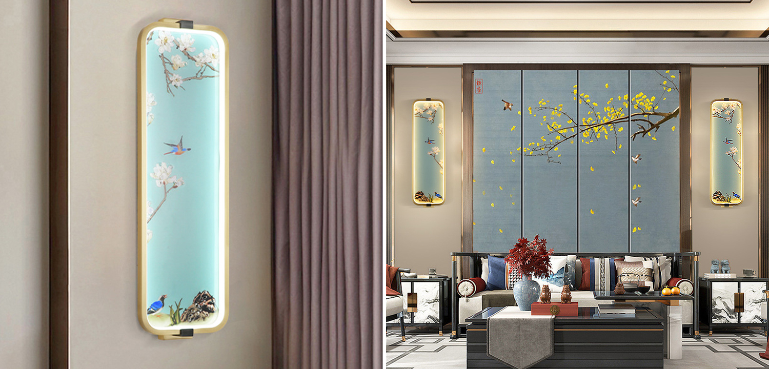 Бра Birds Oriental Scenes Wall Lamp - фото