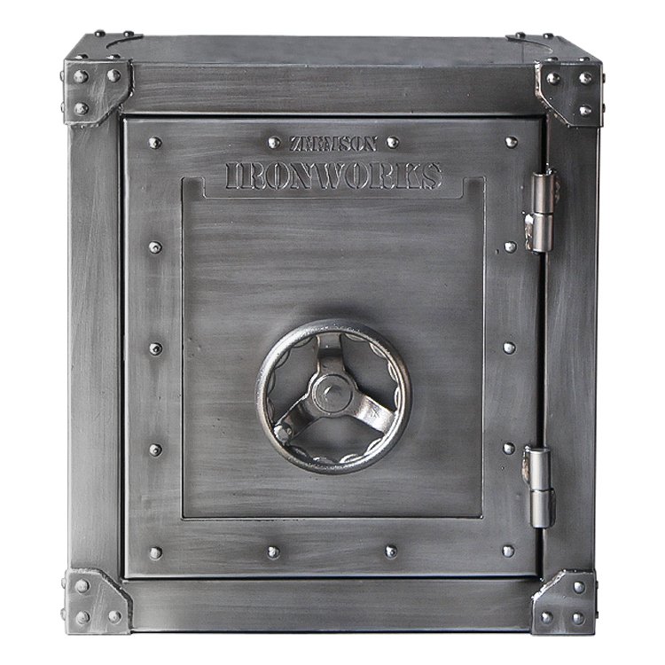 Тумбочка Loft Safe Серебряный Тумбочка Loft Safe Серебряный в Саратове | Loft Concept