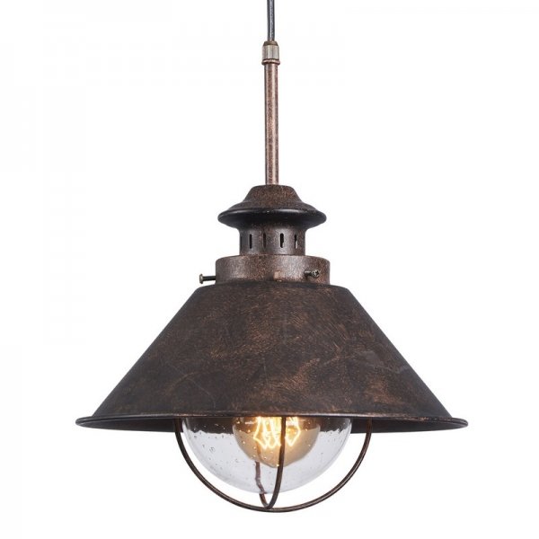 Подвесной светильник Vintage Street Light Pendant Коричневый в Саратове | Loft Concept 