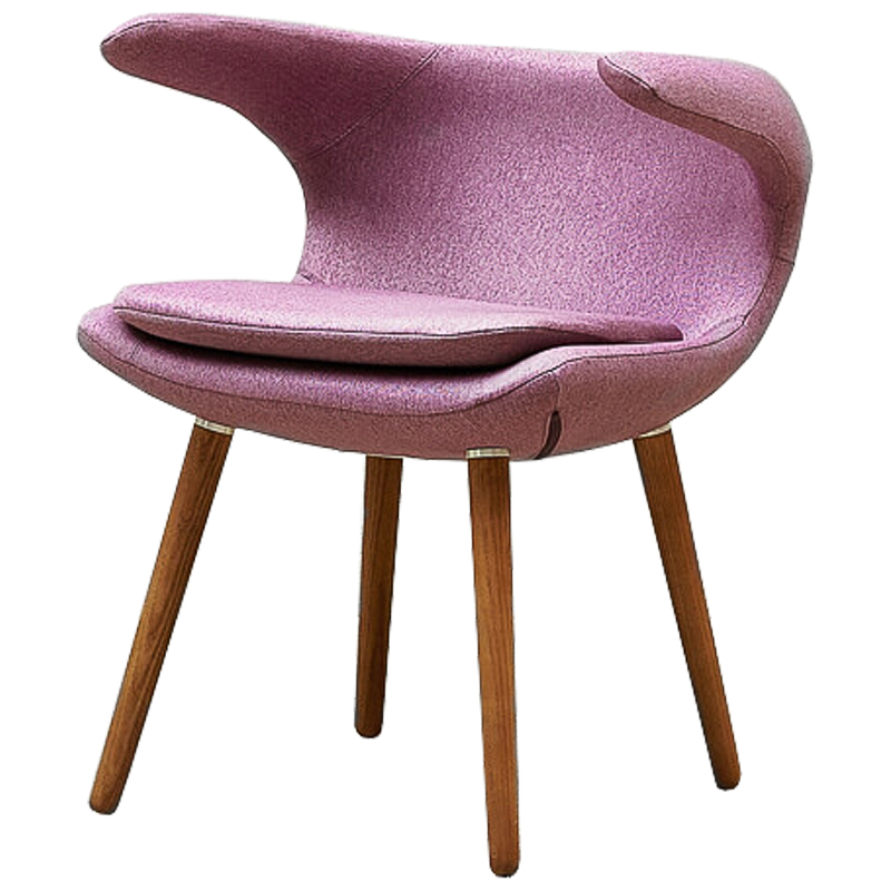 Стул Roidh Stool purple Сиреневый Коричневый в Саратове | Loft Concept 